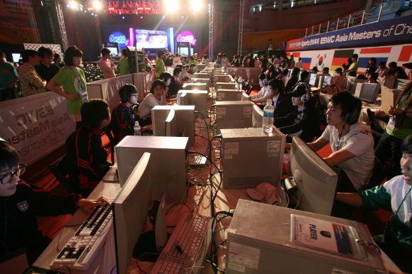 2011 e-Sports대회 모습.