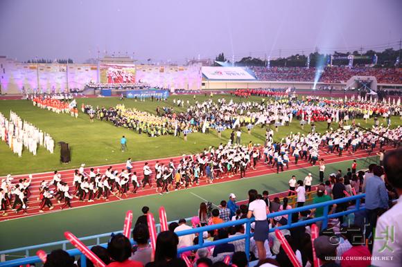 2013 충남도민체육대회 개막식 사진