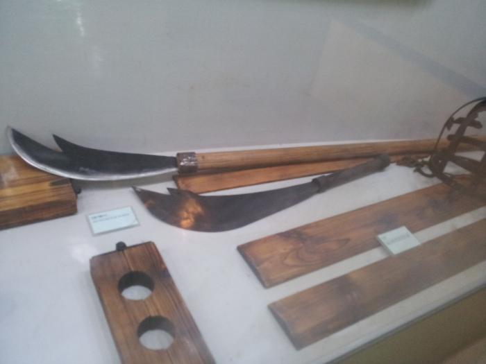 천주교 박해때 사용된 고문 도구들