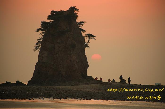 꽃지해변 일몰, 아듀 2014 사진