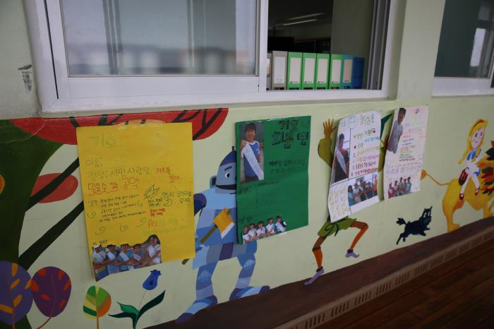 보령의 초등학교에서 치러진 시장선거