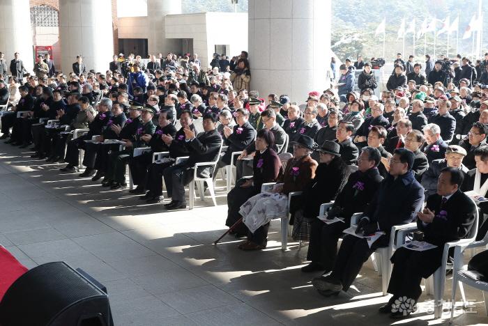 1일 천안 독립기념관에서 열린 삼일절 기념식.