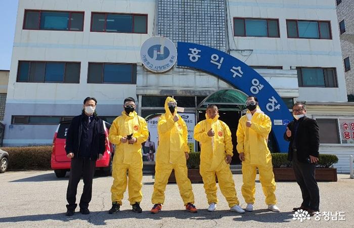 홍익그룹, ‘코로나19 방역봉사단’ 결성