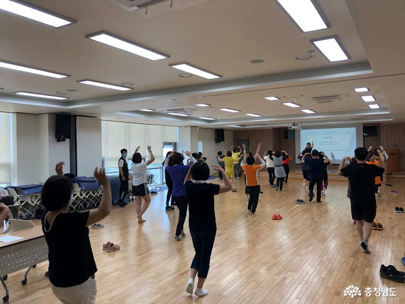 홍성군, 올바른 걷기 실천을 위한 걷기 교육 실시