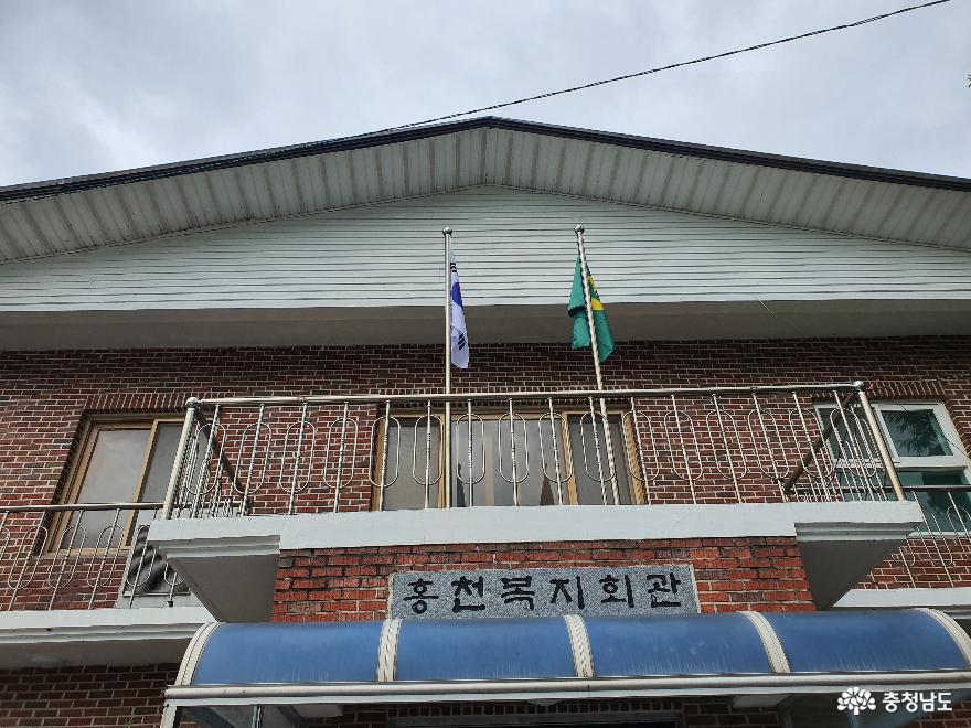 홍북읍, 광복절 맞아 국기게양대 일제정비