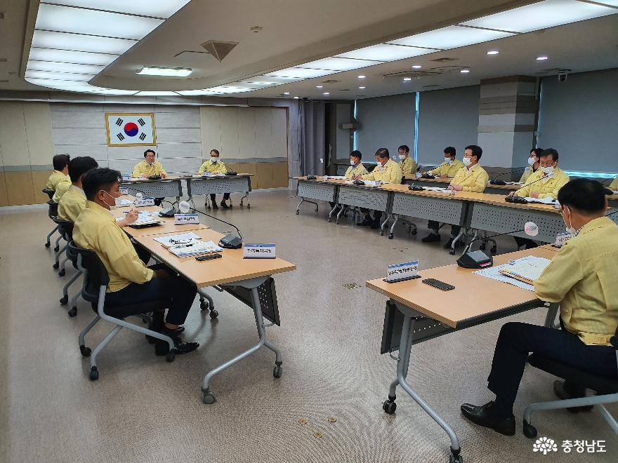 아산시, 코로나19 및 호우피해 대처사항 회의 개최