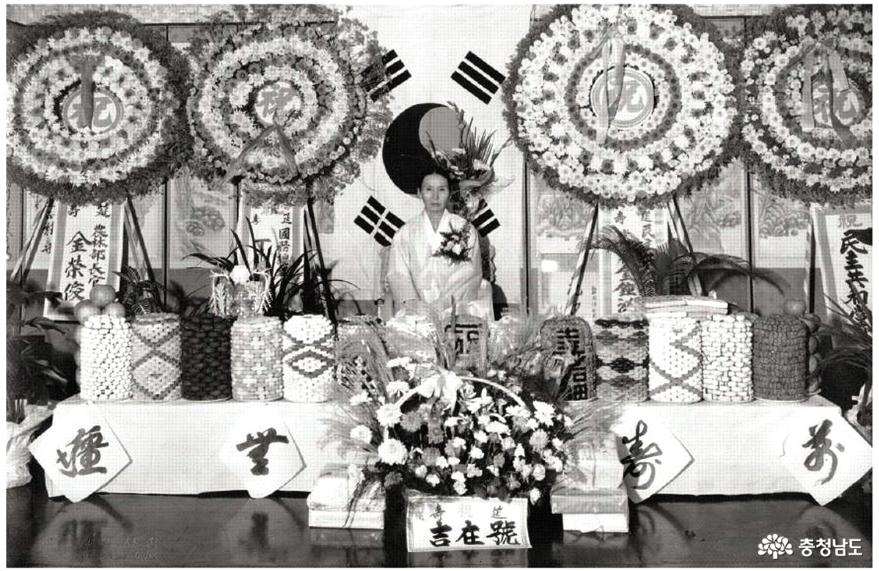 배용순 여사의 회갑연 1967년 9월