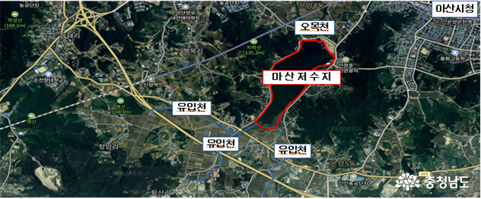 마산·잠홍·예당저수지, 중점관리저수지 지정