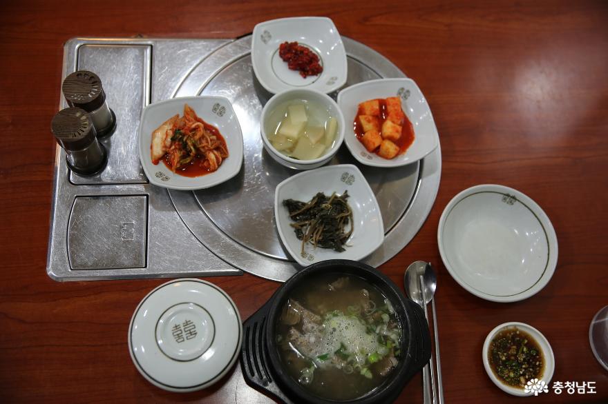 홍성군에서 지정한 맛이 있는 내당한우의 갈비 &제비추리탕 사진