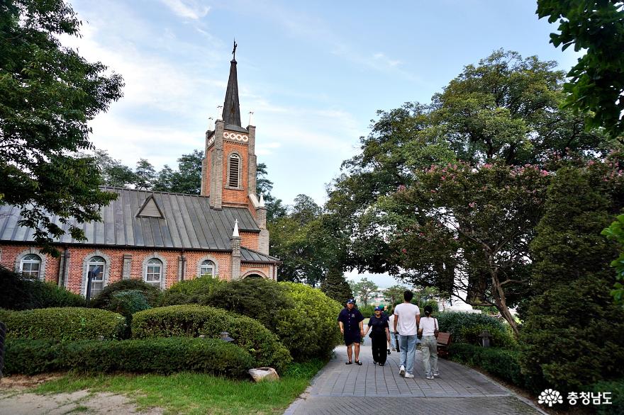 충남 아산 공세리성당 전국에서 가장 아름다운 성당 사진