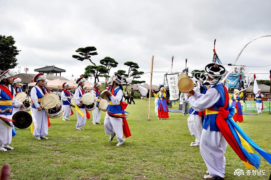 서산해미읍성에서즐긴줄타기부채춤전통놀이한마당 3