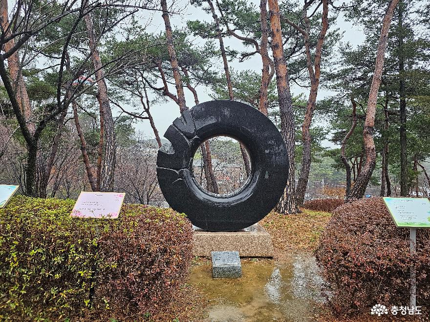 예산 예당호의 조각공원과 출렁다리 그리고 모노레일 사진