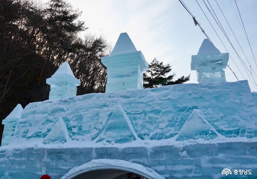 겨울을 만끽할 수 있는 곳, 청양 칠갑산 얼음분수축제 사진