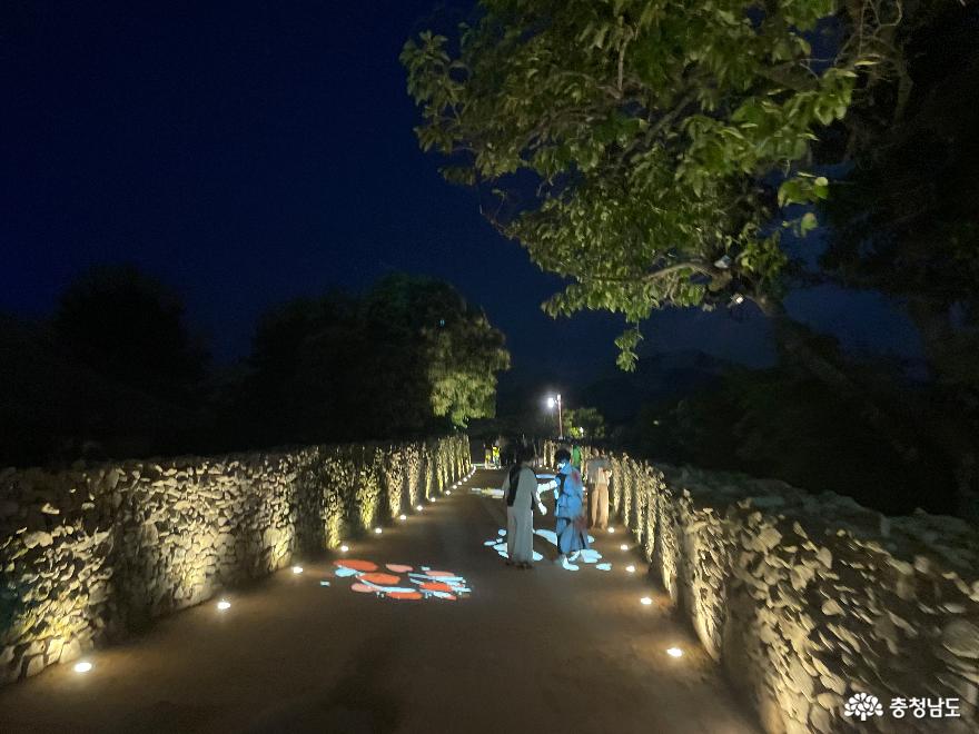 밤에 즐기는 축제 아산 외암마을 야행 사진