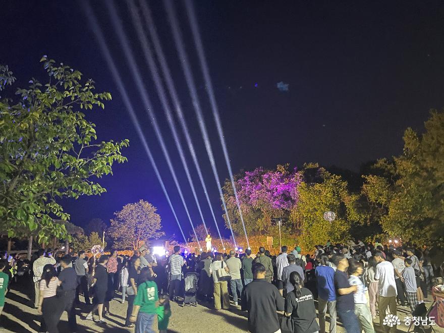 밤에 즐기는 축제 아산 외암마을 야행 사진