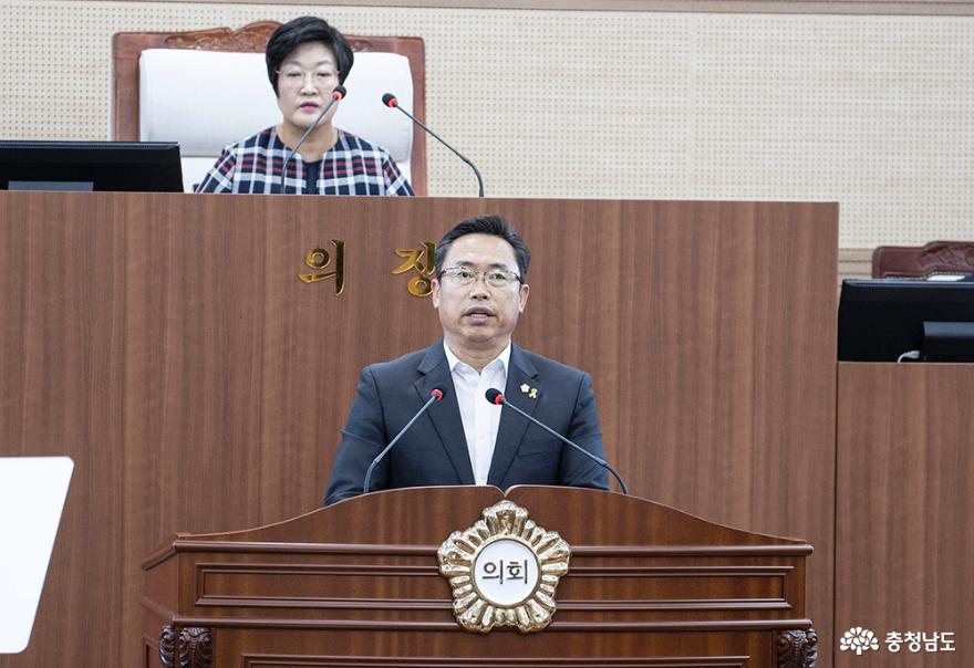 아산시의회 제9대 후반기 새의장단 꾸려, 신임 의장에 홍성표 의원 사진