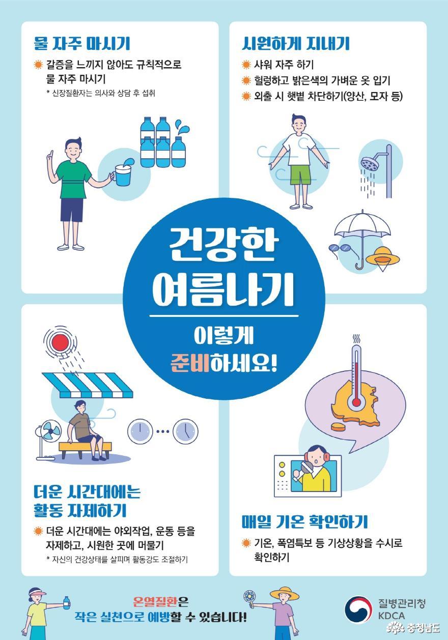 Hotter Than Usual Summer Expected ？ Be Cautious of Heat-Related Illnesses 사진