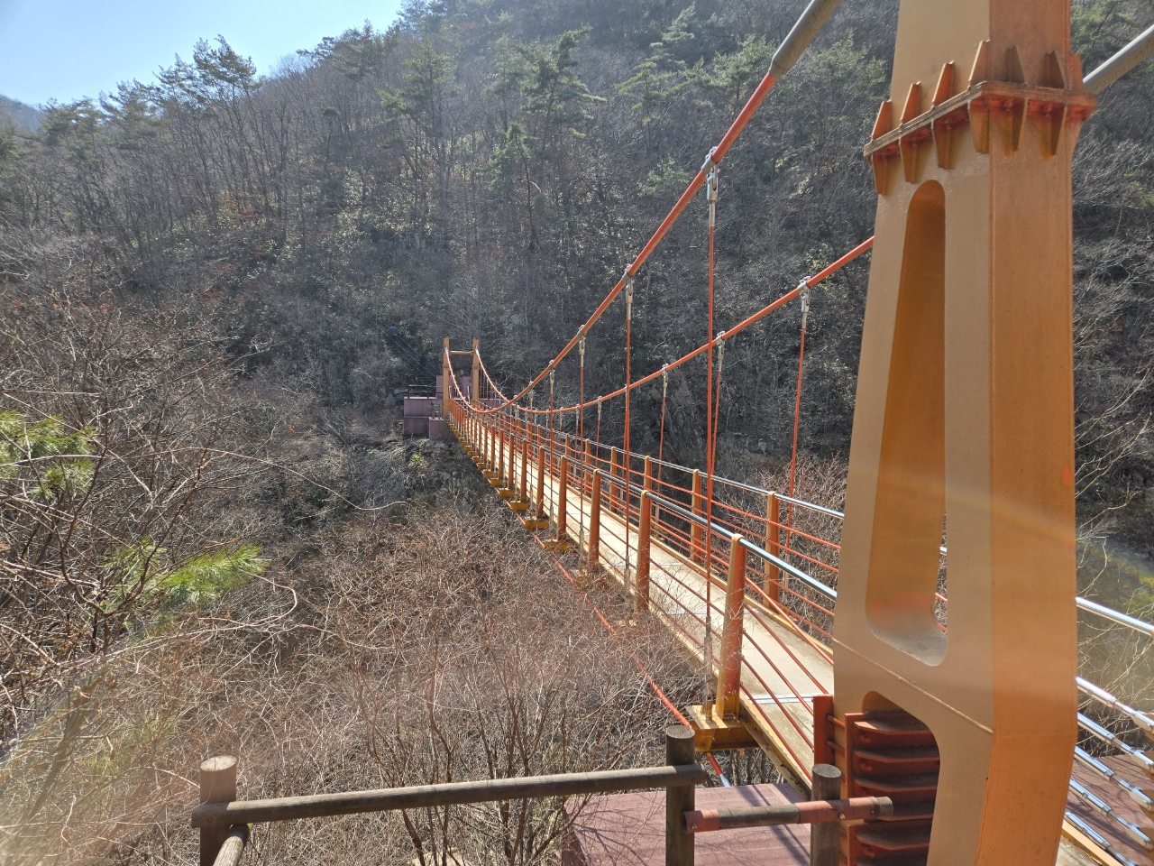 대둔산 군지구름다리
