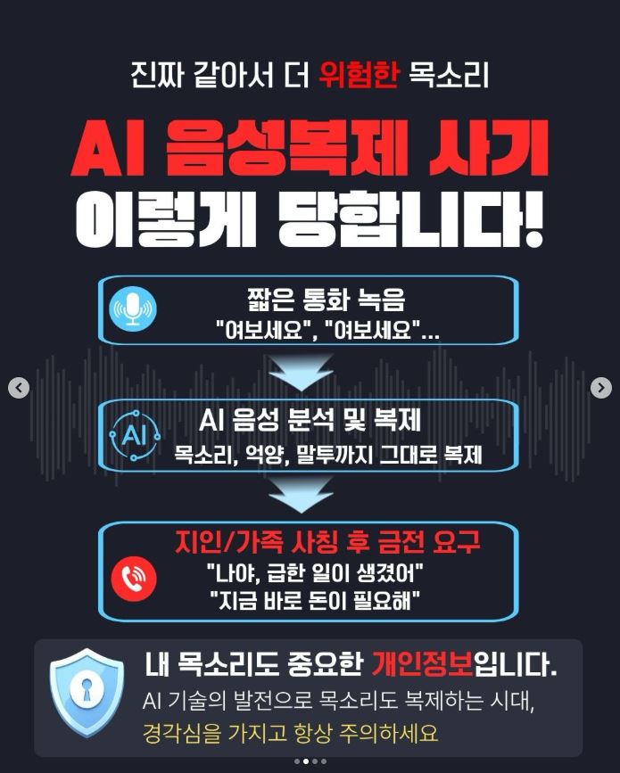 AI 음성복제 신종 사기 주의보! 관련사진 2