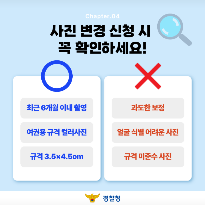이제 운전면허증 사진 온라인으로도 변경 신청 가능합니다! 관련사진 5