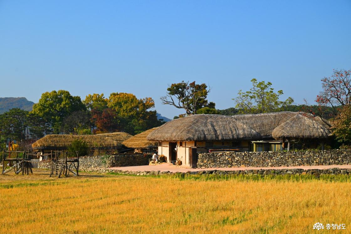 외암리민속마을 풍경