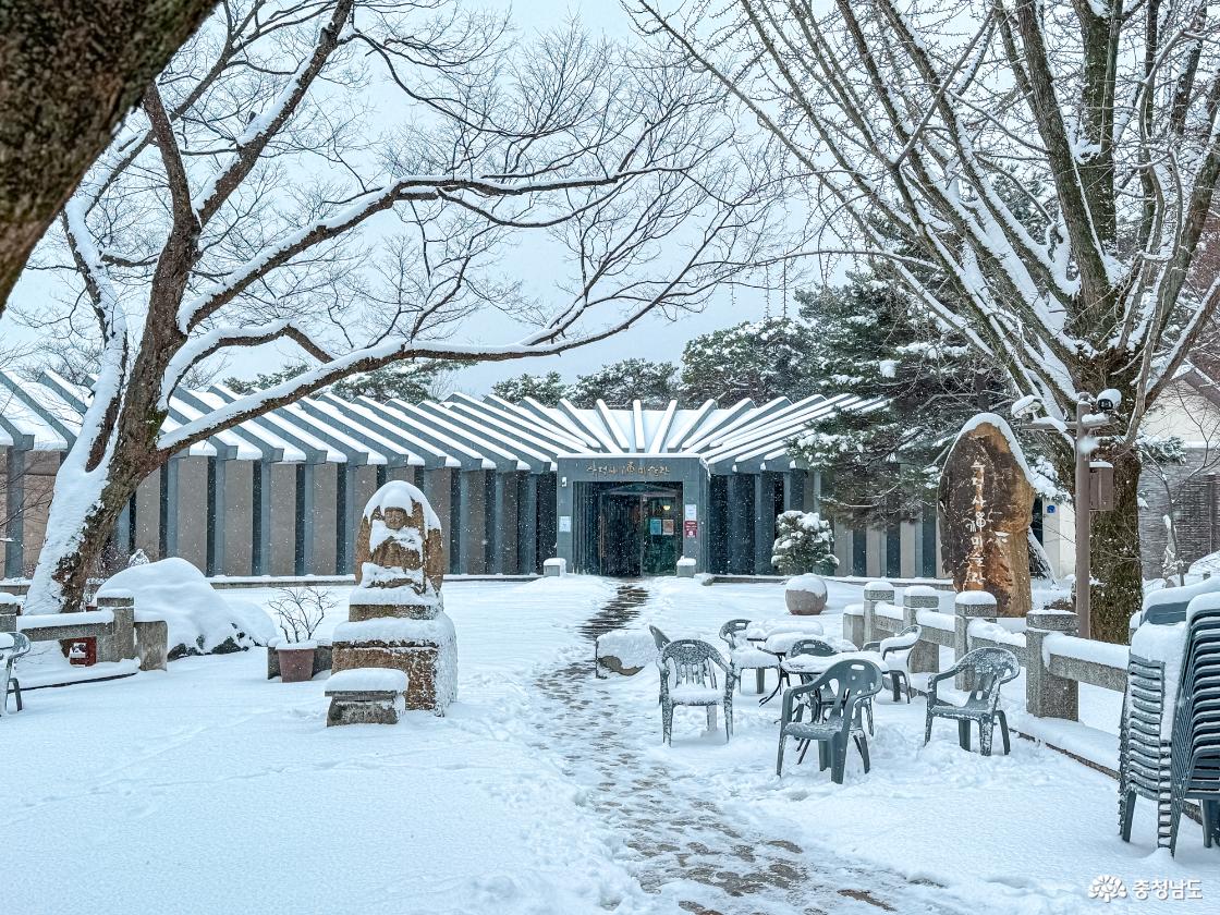 한겨울에 찾아간 수덕사 겨울 설경