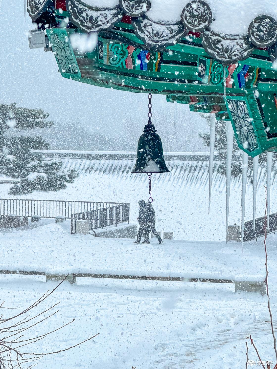 충남가볼만한곳 수덕사 겨울 풍경