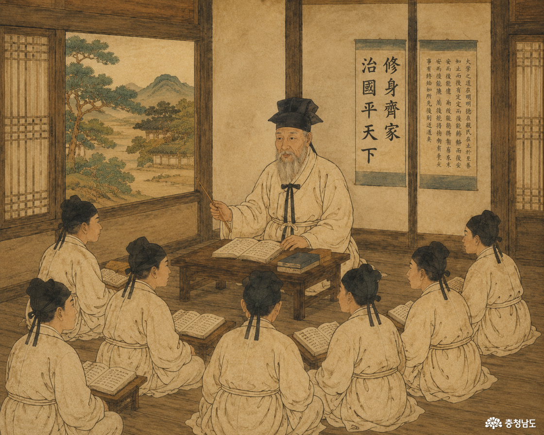 사계 김장생 선생 (AI 이미지 생성)