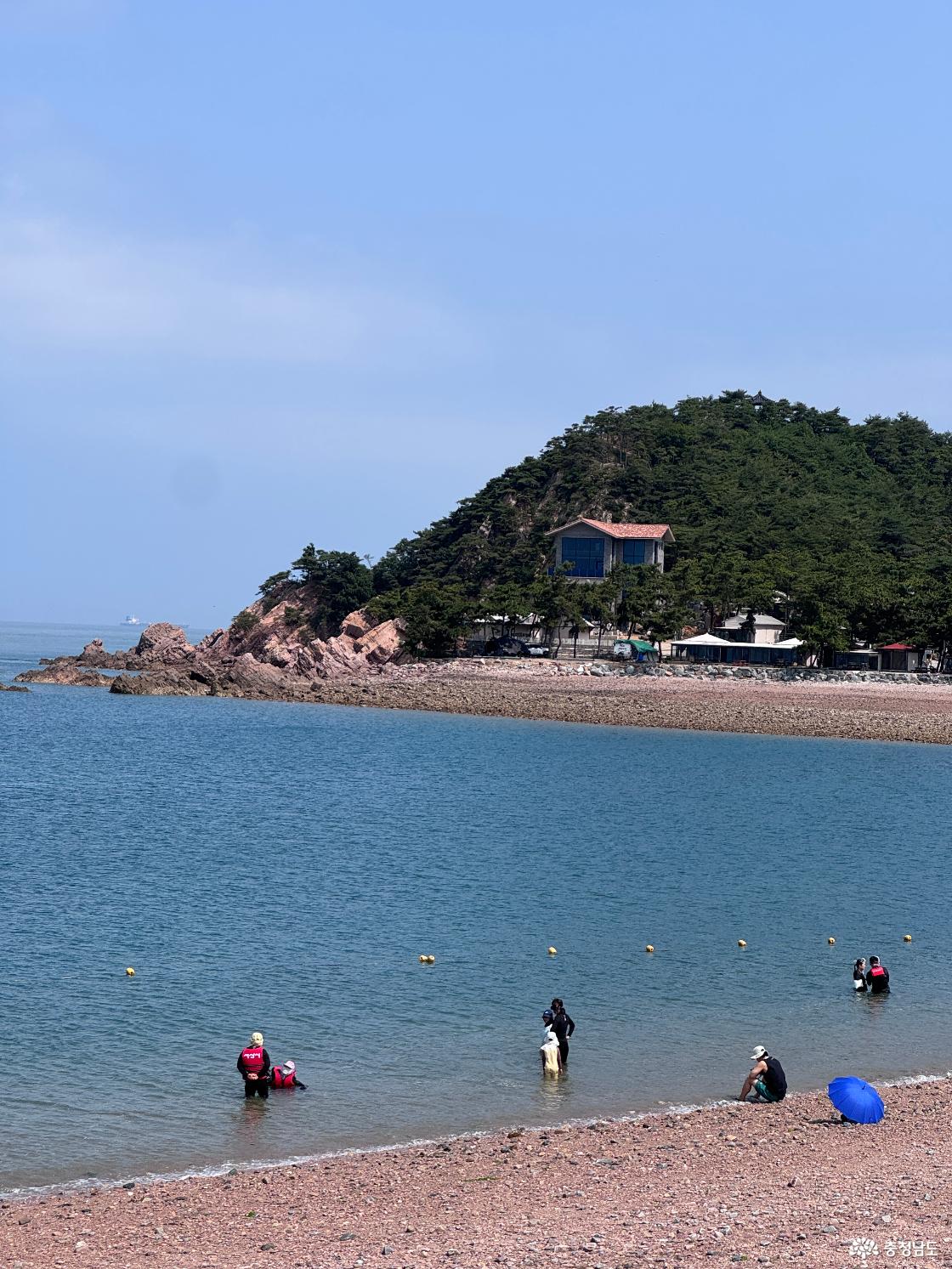 벌천포 해수욕장