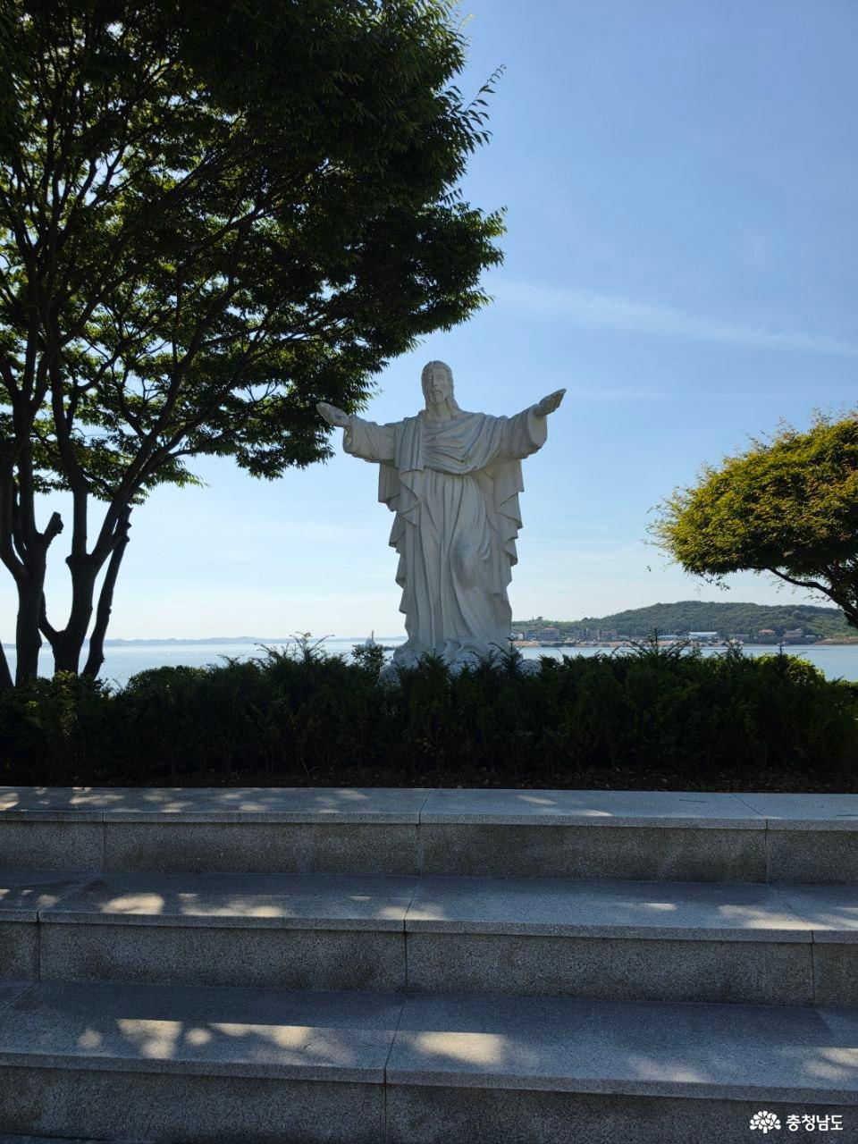 갈매못 성지 예수 성심상