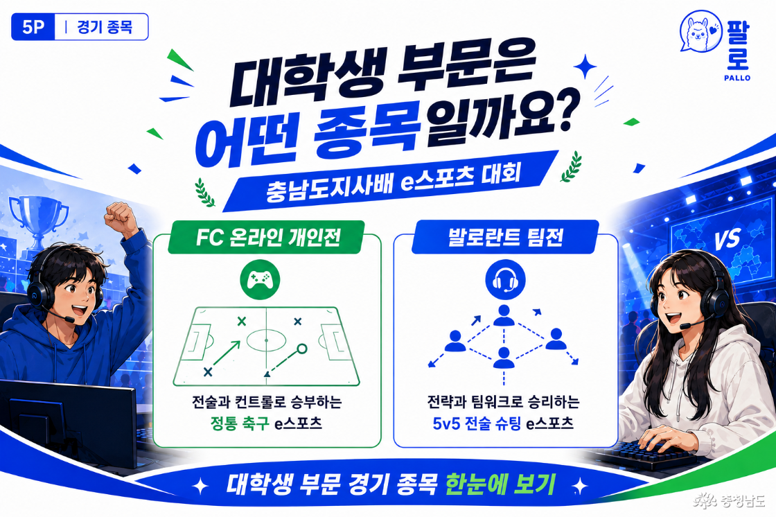 5대학생 부문 경기 종목