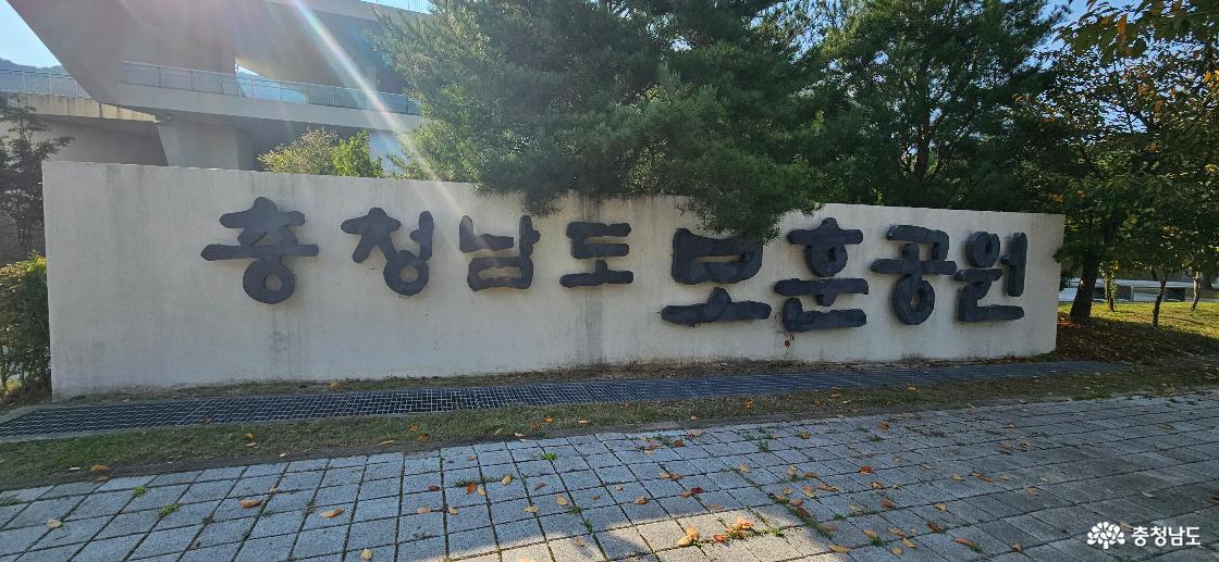 무궁화 피어나는 호국의 언덕 충남보훈공원을 걷다