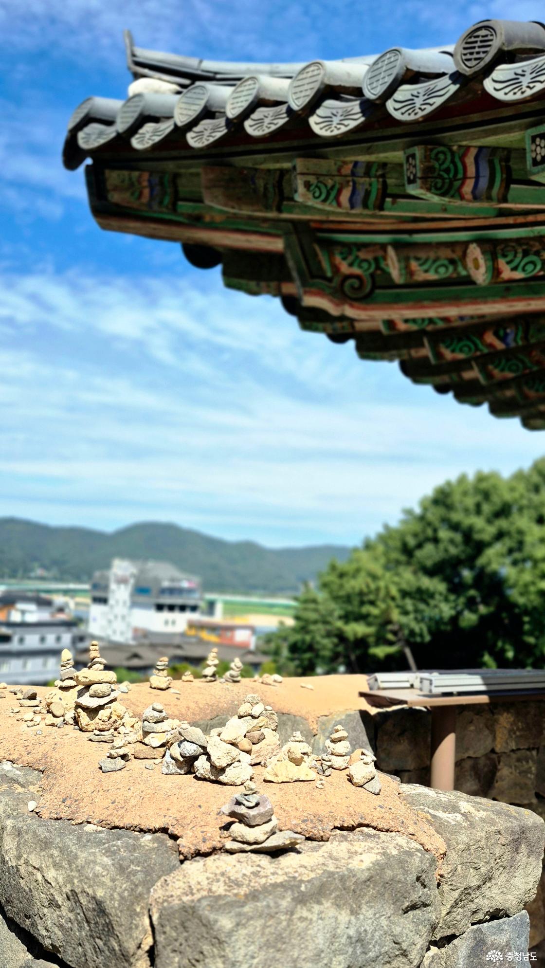 충남 공주 공산성 서문 금서루 전경