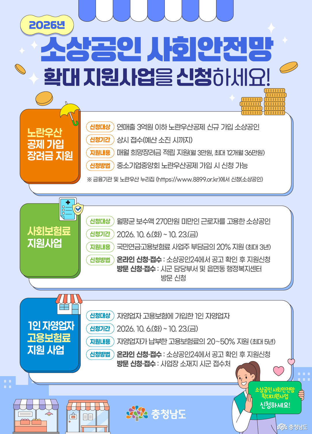 소상공인 사회안전망 지원