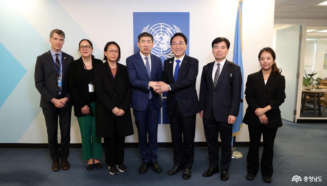 유엔개발계획(UNDP) 찾아 &lsquo;인공지능(AI) 허브 충남 유치&rsquo; 모색