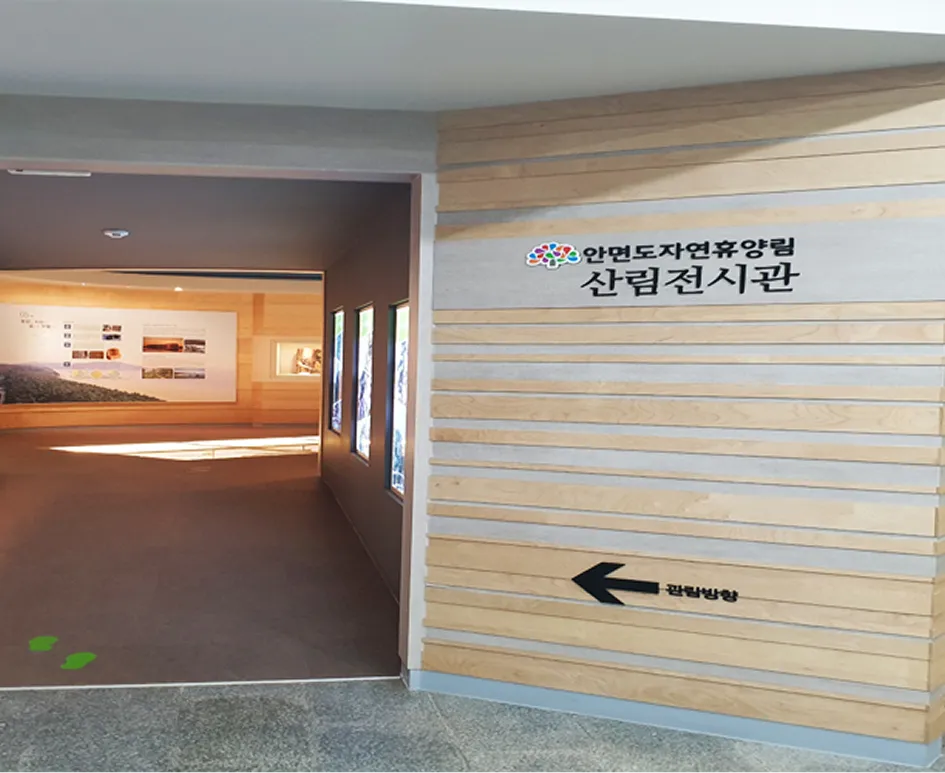 안면도 자연휴양림 산림전시관 사진