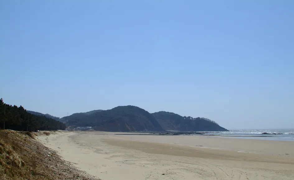 밧개해수욕장 사진